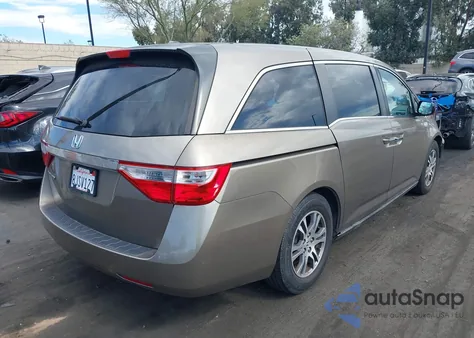 2013 Honda Odyssey Ex-L z USA, uszkodzony, nr VIN 5FNRL5H69DB074254